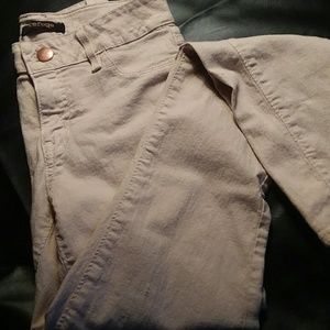 Pale Pink skinny jeans